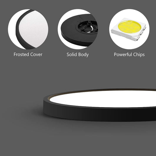 Lámpara de Techo LED Slim Regulable con Control de Perilla - Image 15