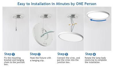 Lámpara de Techo LED Slim Regulable con Control de Perilla - Image 20
