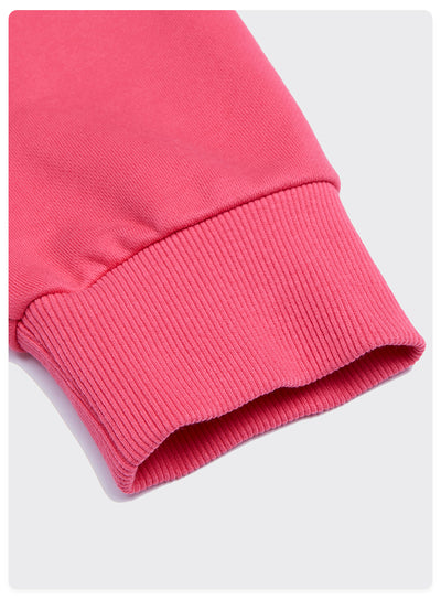 Sudadera de Pareja con Estampado Corazón Foam - Cuello Redondo y Puño Acanalado - Image 16