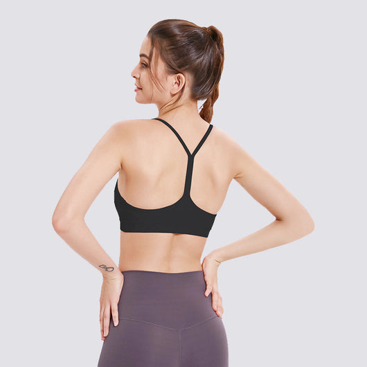 Sujetador Deportivo Cross Back con Soporte Push Up para Yoga y Running - Image 7