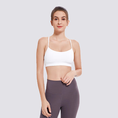 Sujetador Deportivo Cross Back con Soporte Push Up para Yoga y Running - Image 9