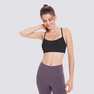 Sujetador Deportivo Cross Back con Soporte Push Up para Yoga y Running - Image 10