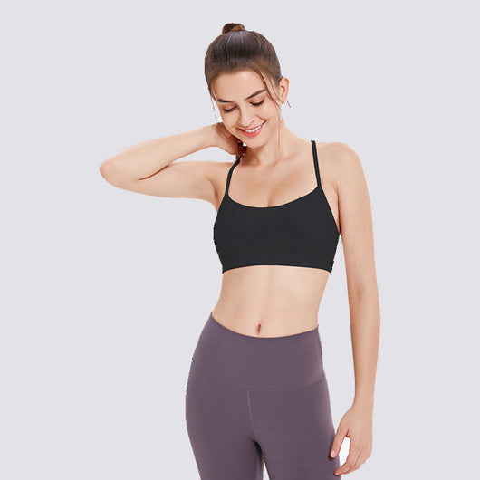 Sujetador Deportivo Cross Back con Soporte Push Up para Yoga y Running - Image 10