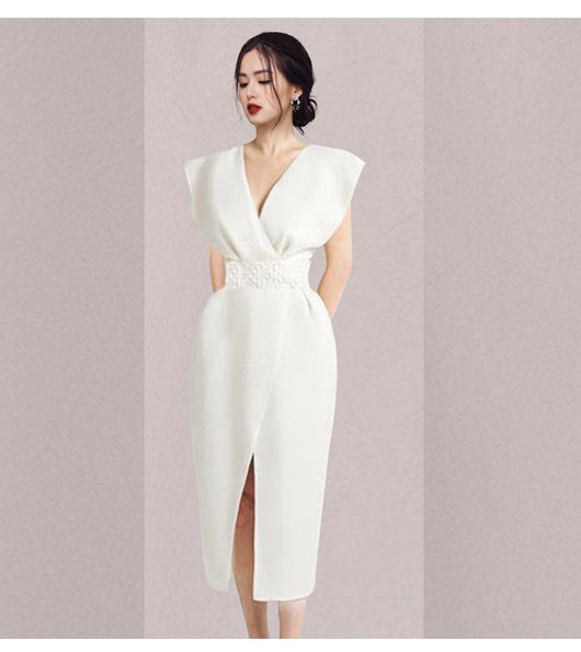 Vestido Elegante Ajustado para Fiesta de Cumpleaños - Image 6
