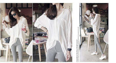 Leggings Houndstooth Seda Láctea - Image 7