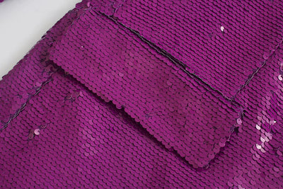 Blazer Suelto con Lentejuelas Versátil Europeo Americano - Image 13
