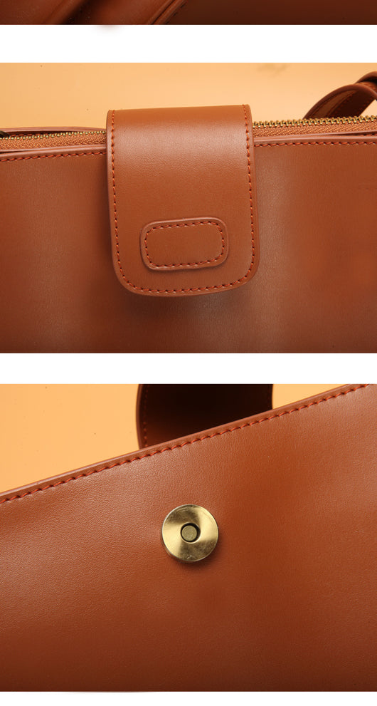 Bolsa Tote Ejecutiva de Cuero Premium con Gran Capacidad - Image 11