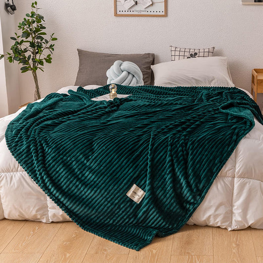 Manta de Microfibra Suave Coral Fleece - Colcha Individual Premium - Image 9