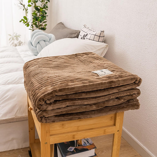 Manta de Microfibra Suave Coral Fleece - Colcha Individual Premium - Image 15