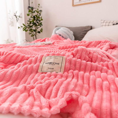 Manta de Microfibra Suave Coral Fleece - Colcha Individual Premium - Image 24