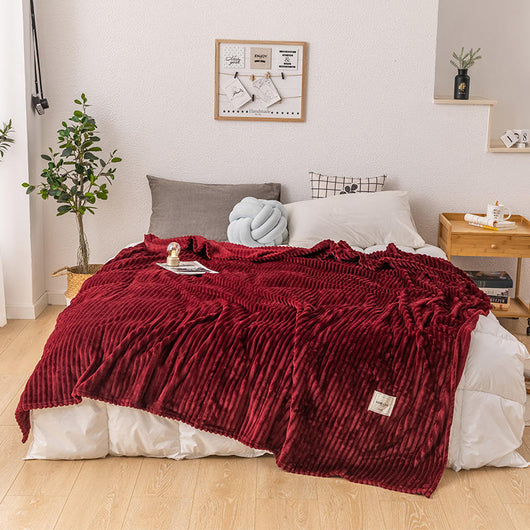 Manta de Microfibra Suave Coral Fleece - Colcha Individual Premium - Image 38