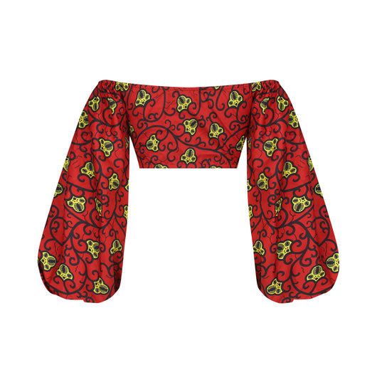 Blusa Estampada Cuello Redondo con Mangas Largas para Mujer - Image 22