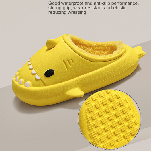 Pantuflas Tiburón Cartoon para Parejas - Zapatillas EVA Impermeables Invierno - Image 27