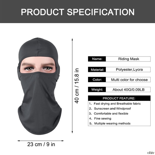 Máscara Protectora Resistente al Viento para Hombre - Image 15