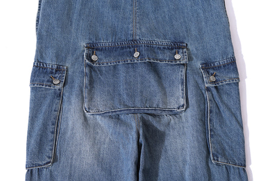 Jeans Holgados Tipo Daddy con Tirantes Estilo Japonés Street - Image 17