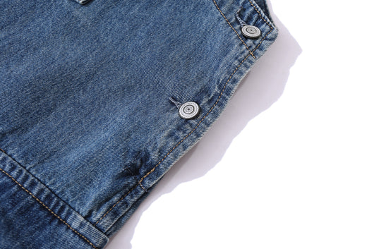Jeans Holgados Tipo Daddy con Tirantes Estilo Japonés Street - Image 23