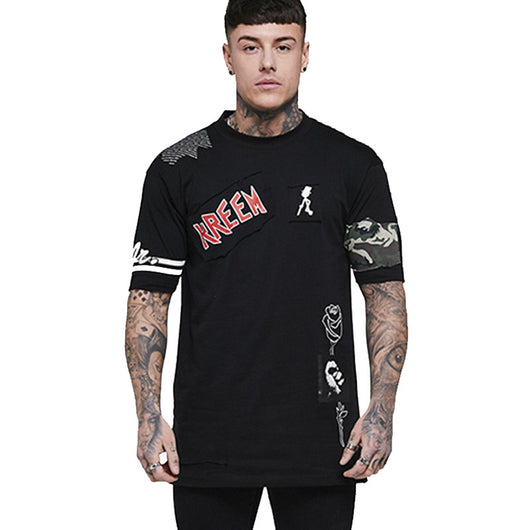Camiseta Hombre Manga Corta Suelta y Cómoda - Image 3