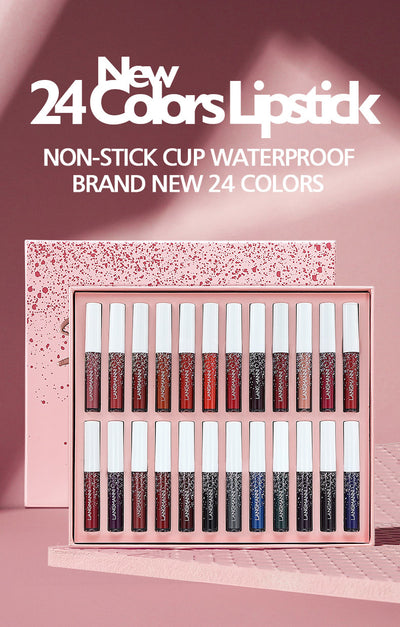 Set de 24 Labiales Líquidos Mate Resistentes al Agua - Image 7