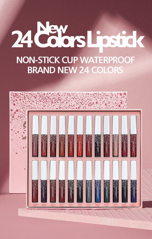 Set de 24 Labiales Líquidos Mate Resistentes al Agua - Image 7