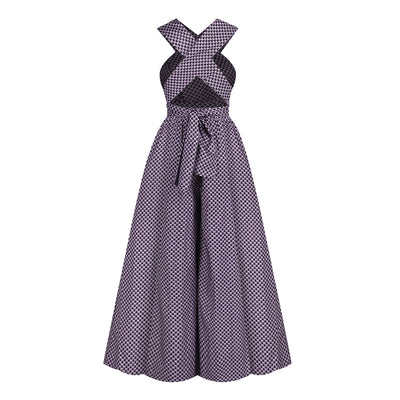 Jumpsuit Estilo Africano con Estampado Digital y Tirantes Ajustables - Image 11