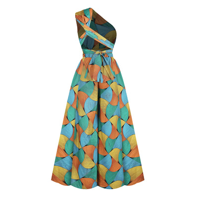 Jumpsuit Estilo Africano con Estampado Digital y Tirantes Ajustables - Image 24