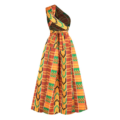 Jumpsuit Estilo Africano con Estampado Digital y Tirantes Ajustables - Image 34