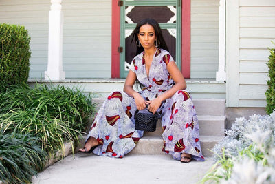Jumpsuit Estilo Africano con Estampado Digital y Tirantes Ajustables - Image 46