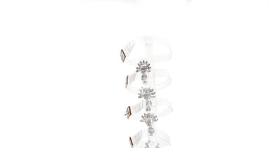 Sandalias Romanas Transparentes Talla Grande con Hebilla Hueca - Image 12