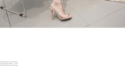 Sandalias Romanas Transparentes Talla Grande con Hebilla Hueca - Image 17