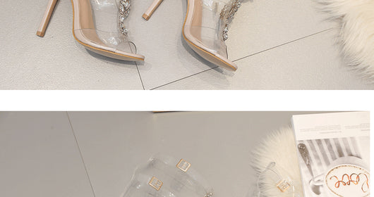 Sandalias Romanas Transparentes Talla Grande con Hebilla Hueca - Image 25