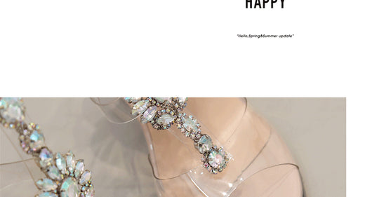 Sandalias Romanas Transparentes Talla Grande con Hebilla Hueca - Image 29