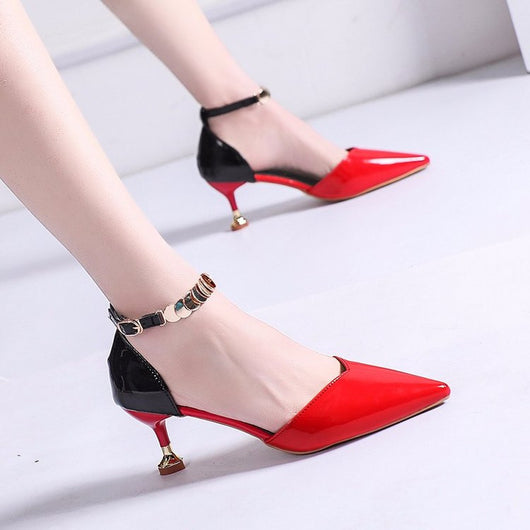 Sandalias de Tacón Alto Fino con Punta Aguda para Mujer - Image 15