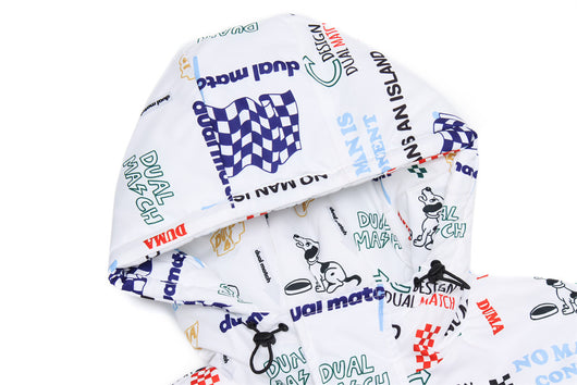 Chaqueta de Algodón Estampada con Letras de Dibujos Animados para Hombre - Image 10
