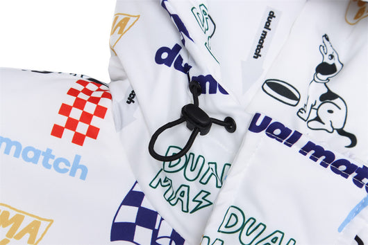 Chaqueta de Algodón Estampada con Letras de Dibujos Animados para Hombre - Image 11