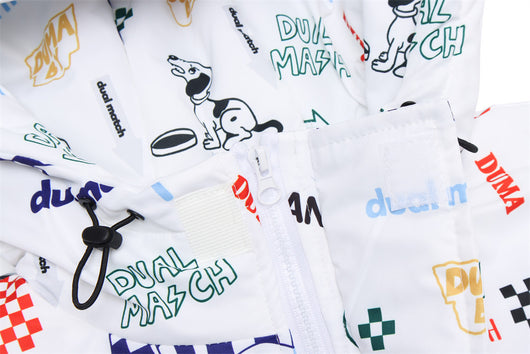 Chaqueta de Algodón Estampada con Letras de Dibujos Animados para Hombre - Image 12