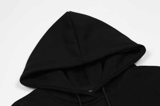 Sudadera Hoodie Holgada con Letras de Dibujos Animados para Hombre - Image 11