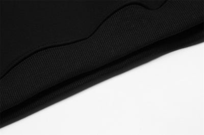 Sudadera Hoodie Holgada con Letras de Dibujos Animados para Hombre - Image 16