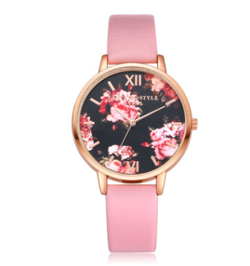 Reloj de Pulsera para Mujer con Correa de Cuero y Detalles en Oro Rosado - Image 8
