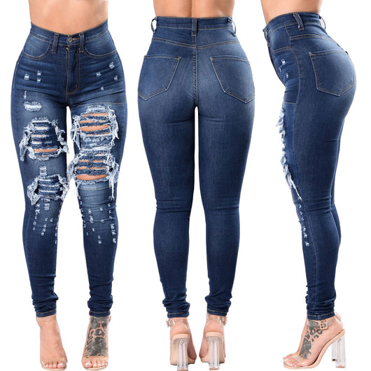 Pantalones Vaqueros Rotos para Mujer - Image 9