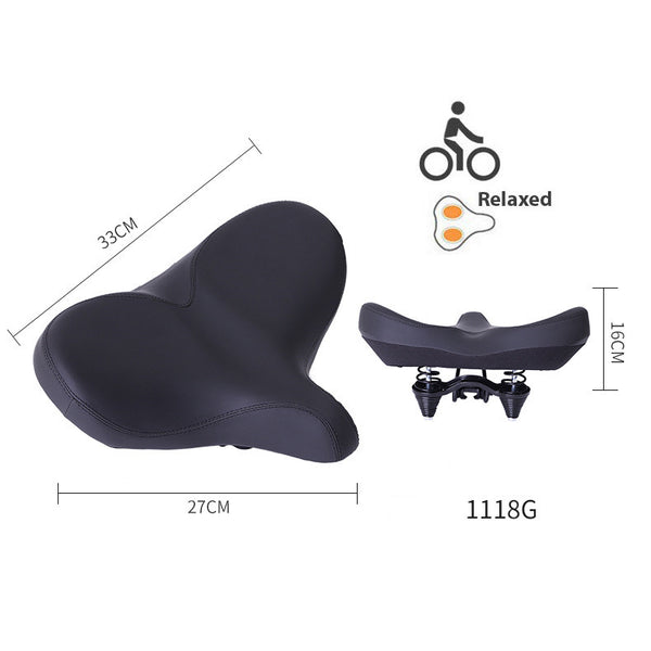 Sillín de Bicicleta con Amortiguación Giratoria