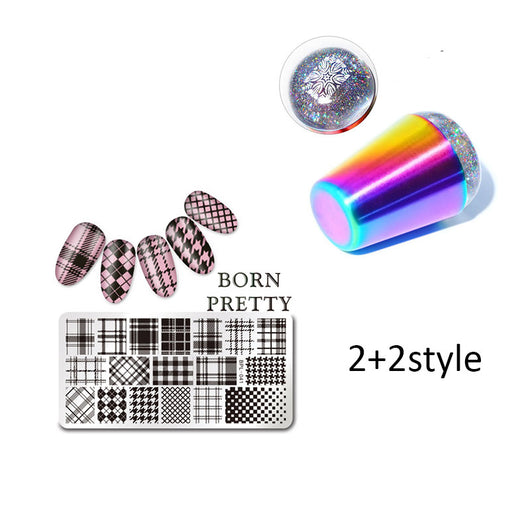 Kit de Estampado para Uñas Profesional - Image 4