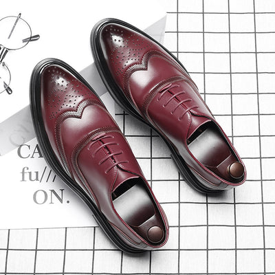 Zapatos Brogue de Cuero para Hombre - Image 12