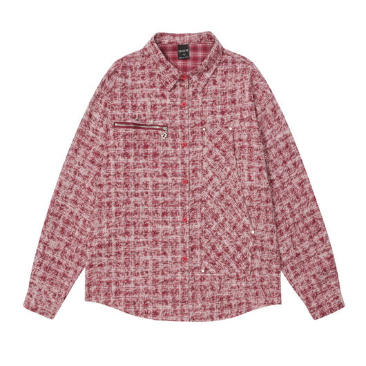 Camisa Abrigo Unisex Cuadros Maychao con Diseño Exclusivo - Image 4
