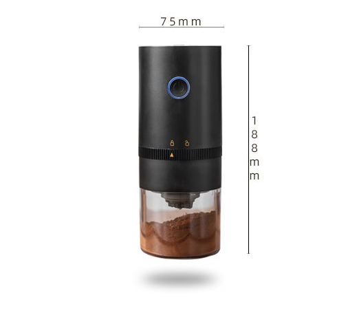 Molinillo de Café Eléctrico Portátil con Carga USB y Núcleo de Cerámica Profesional - Image 14