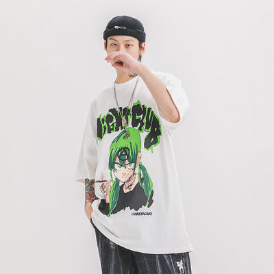 Camiseta Manga Corta Estampado Anime para Hombre - Image 6