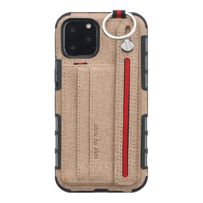 Funda para móvil con correa de cuero y protección premium - Image 6