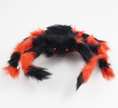 Decoración Halloween Araña de Peluche con Telaraña - Image 6