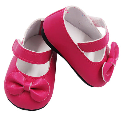 Zapatos de Muñeca American Girl 18 Pulgadas - Diseño Moño Color Sólido - Image 13