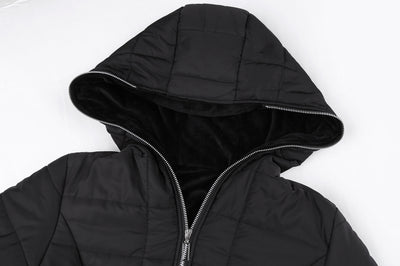 Chaqueta de Algodón Cálida con Capucha y Mangas Largas - Image 4