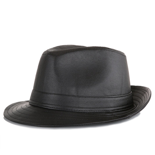 Sombrero de Ala Ancha Tartán con Textura PU - Colección Otoño Invierno - Image 2